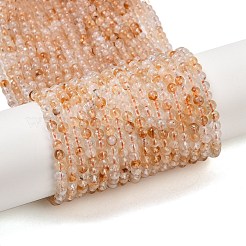 Нагретые нити из натуральных цитриновых бусин&nbsp;X-G-P466-01E-01