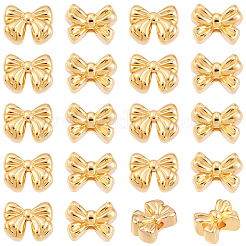 20шт 2 стиля латунные бусины&nbsp;KK-BBC0023-17