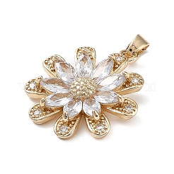 Латунь со стеклянными подвесками k9&nbsp;KK-Z031-01KCG