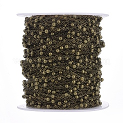 Латунные плоские овальные кабельные цепи&nbsp;CHC018Y-AB