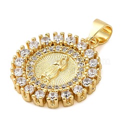 Стойки обшивки латунь микро проложить Циркон подвеску&nbsp;KK-P241-10G