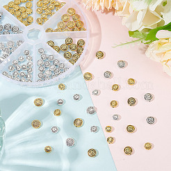 140шт 8 стильные бусины из сплава в тибетском стиле&nbsp;FIND-GO0001-98