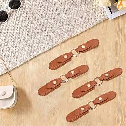 6 шт. искусственной кожи с декоративными пряжками из сплава&nbsp;FIND-CL0001-41