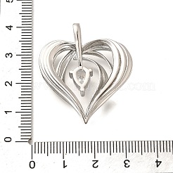 Латунные микро проложить кубического циркония подвески&nbsp;KK-B128-03P