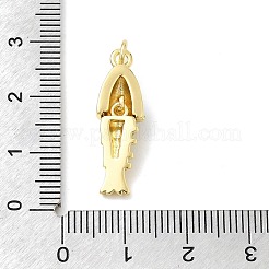 Латунь эмаль подвески&nbsp;KK-H529-51G-02