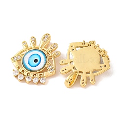 Стойки обшивки латунь микро проложить Циркон подвеску&nbsp;KK-H486-22G-03