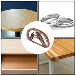 40 шт. 8 вида плоской наждачной бумаги&nbsp;TOOL-FH0001-61