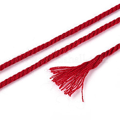 22 м хлопковый шнур для макраме&nbsp;OCOR-T017-07G