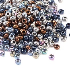 12/0 сорт гальванический стеклянный бисер&nbsp;SEED-CD0001-01