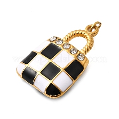 Подвески из нержавеющей стали 304 с эмалью&nbsp;STAS-B097-11G