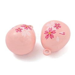 Латунные подвески вишневый колокольчик&nbsp;KK-U004-01