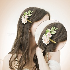 Латунная филигранная заколка для волос&nbsp;PHAR-SZ0001-01MG