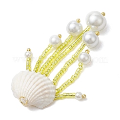 Подвески из стеклянных бусин в виде медуз&nbsp;PALLOY-MZ00571-04