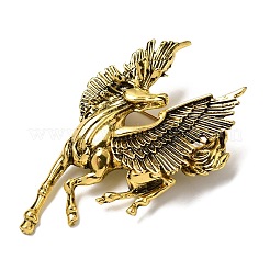 Броши из сплава в виде лошадей для рюкзаков и одежды&nbsp;JEWB-L026-06AG