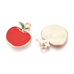 Подвески с эмалью из фруктового сплава&nbsp;ENAM-T022-32A