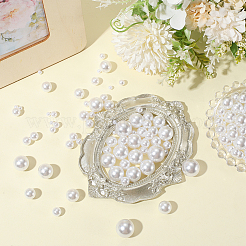 1470шт 7 стиля имитация жемчуга акриловые бусины&nbsp;OACR-LT0001-02