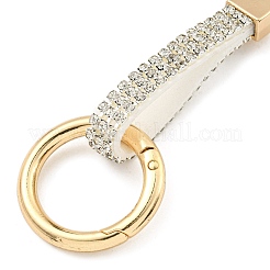 Брелок из сплава смолы и стразов&nbsp;KEYC-U006-01A