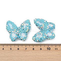 Ручной полимерной глины шариков Rhinestone&nbsp;CLAY-NH0001-11D