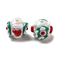 Ручная роспись акрилом с эмалевыми бусинами&nbsp;MACR-K354-38E