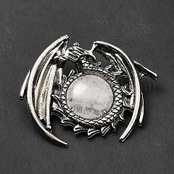 Природного кварца хрустальных подвесок&nbsp;G-B033-05AS-19