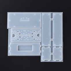 Diy прямоугольный дисплей украшения вставки базы силиконовые Молды&nbsp;LS-DIY-G058-E05