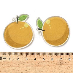 Непрозрачные печатные акриловые подвески&nbsp;OACR-I020-06D