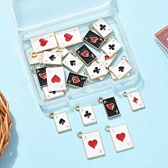 25шт 5 стиля подвески из сплава с эмалью&nbsp;ENAM-FP0002-85