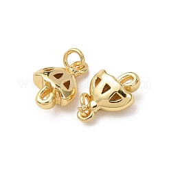 Латунные подвески&nbsp;KK-D019-08G