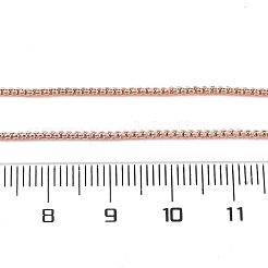 Ожерелья с цепочками из латуни для женщин&nbsp;NJEW-D302-08RG