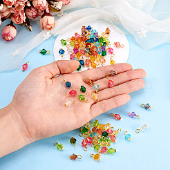 100шт акриловый двухконусный кулон&nbsp;PALLOY-TAC0146