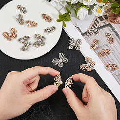 12 шт. 2-х цветные железные пуговицы со стразами&nbsp;FIND-FH0016-79