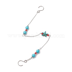 Регулируемые двойные подвесные украшения&nbsp;HJEW-JM03475