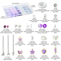 Наборы браслетов из стекла&nbsp;DIY-FS0007-17