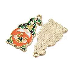 Подвески из сплава с эмалью ко дню святого патрика&nbsp;ENAM-V002-02F-G