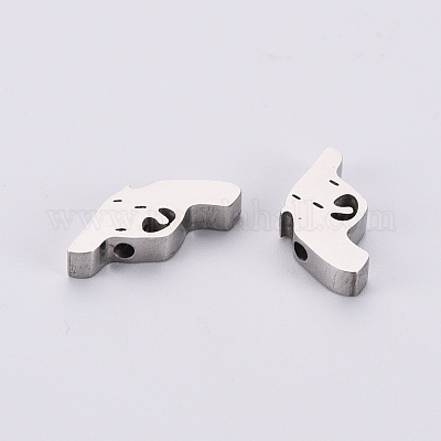 Бусины из нержавеющей стали марки 304 STAS-T052-36P-1