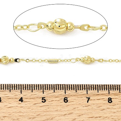 Латунь Figaro цепи&nbsp;KK-D391-06G-1