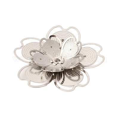 Шапочки и конусы для бусин&nbsp;KK-C167-03D-P-1