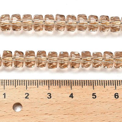 Прозрачные стеклянные бусины&nbsp;EGLA-K071-05J-1