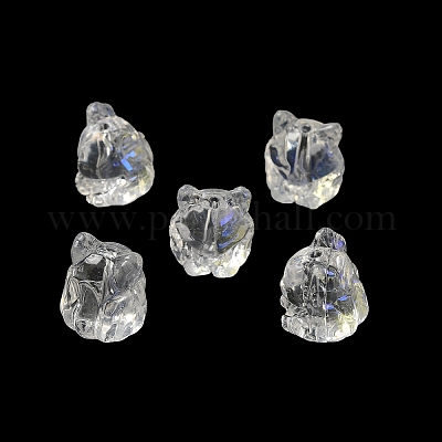 Прозрачные стеклянные бусины&nbsp;GLAA-D025-06M-1