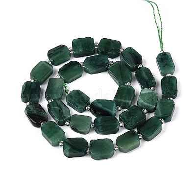 Бусины из натурального фуксита&nbsp;G-T138-26A-11-1