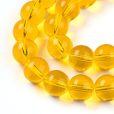 Прозрачные стеклянные бусины&nbsp;LS-GLAA-T032-T10mm-24-1