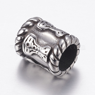 Бусины из нержавеющей стали 304&nbsp;STAS-P173-117AS-1