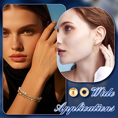 Латунные бусины&nbsp;KK-PH0002-20B-WH-1