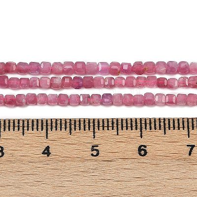 Натуральный розовый турмалин бисер нитей&nbsp;LS-G-H266-10-1