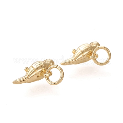 Латунь подвески&nbsp;KK-L006-006G-1