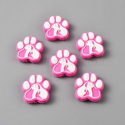 Бусины из пвх&nbsp;FIND-WH0366-020E-1