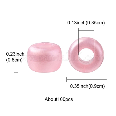 Пластиковые перламутровые бусы&nbsp;KY-YW0001-37-1