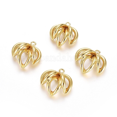 Латунные подвески&nbsp;KK-G389-06G-1