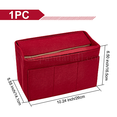 Вставки-органайзеры для сумок из шерстяного фетра&nbsp;FIND-WH0111-223C-1