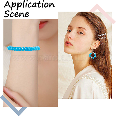 800cs пластиковые перламутровые бусины&nbsp;KY-SP0001-53E-1